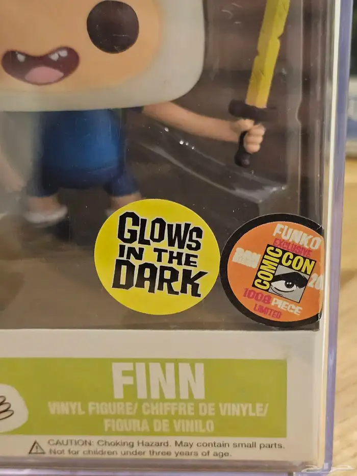 Rare Finn Adventure Time LE 1008 Funko Pop فنكو بوب 1