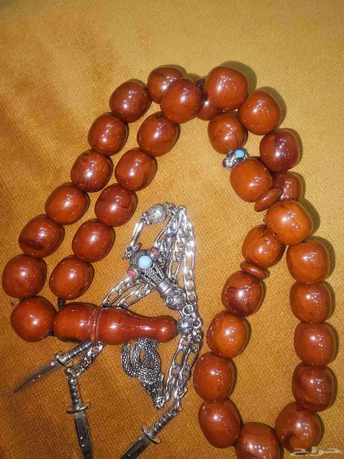 سبحة حبرية ألماني انتيك مغلف 0