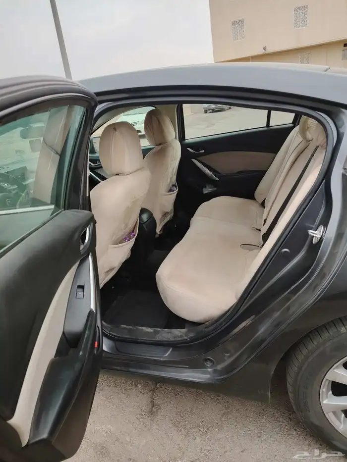 مازدا 6 سيدان 2016 رمادي غامق 6