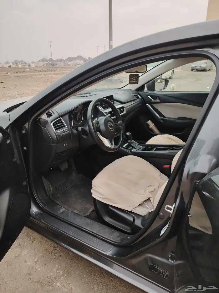 مازدا 6 سيدان 2016 رمادي غامق 9