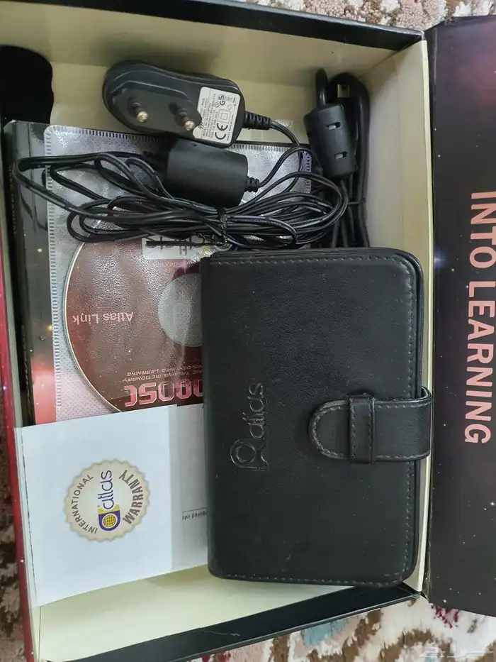 قاموس أطلس SD9000SC اصلي ونادر ناطق بشاشة لمس شبه جديد 3