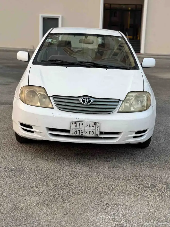تويوتا كورولا 2004 جير عادي زجاج كهربا 2