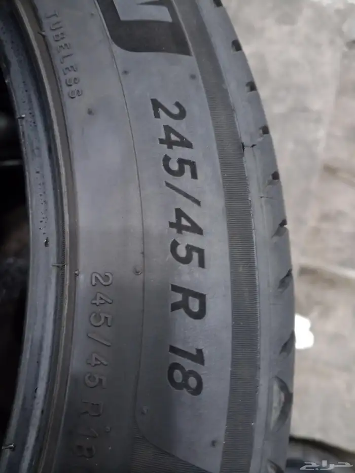 245 45 18 طقم كفرات مشلان 0