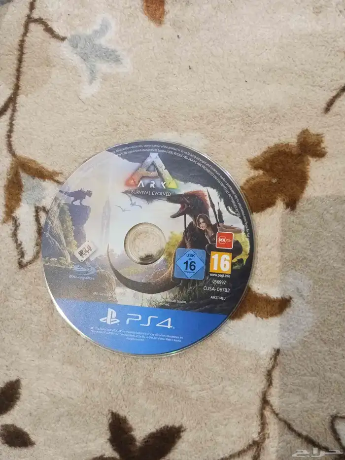 شريط ARK سوني 4 نظيف جدا للبيع مستعمل بدون غلاف 0