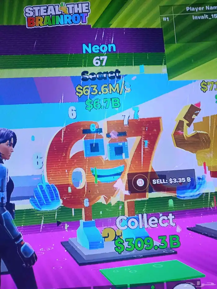 عرض ماب السرقة 67 يطلع 63 مليون في الثانية بي 10دولار ستور 0