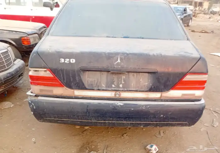 مرسيدس شبحS320 قطع غيار تشليح موديل 1994 3