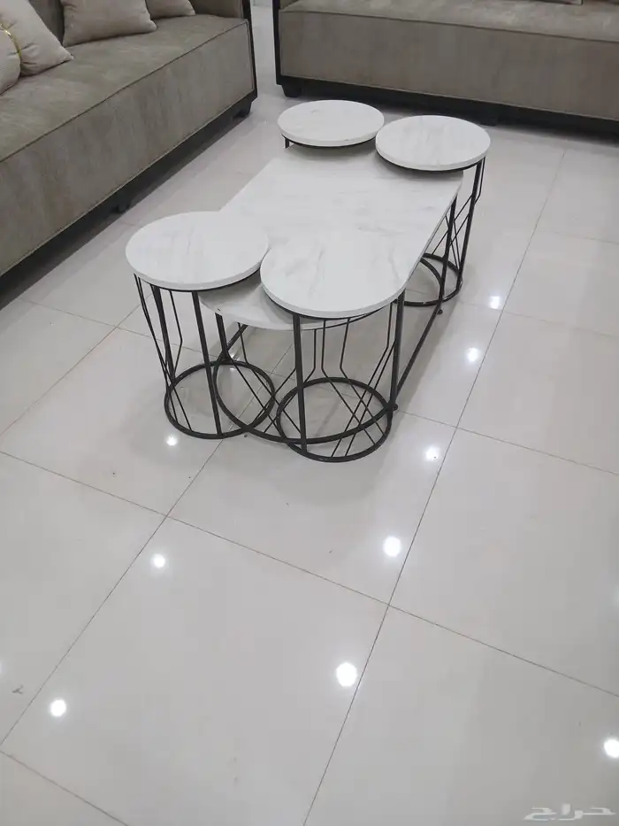 كنبات طاولات ستاير جاهز وتفصل بسعر المصنع 6