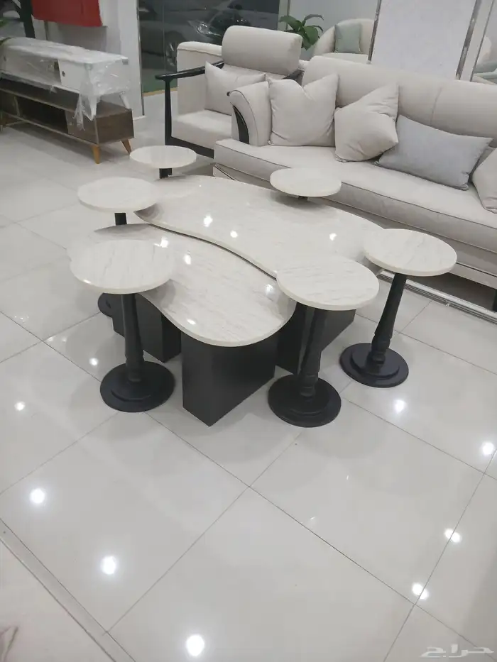 كنبات طاولات ستاير جاهز وتفصل بسعر المصنع 3