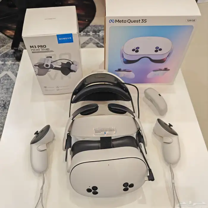 Meta quest 3s VR headset مع بطارية 1