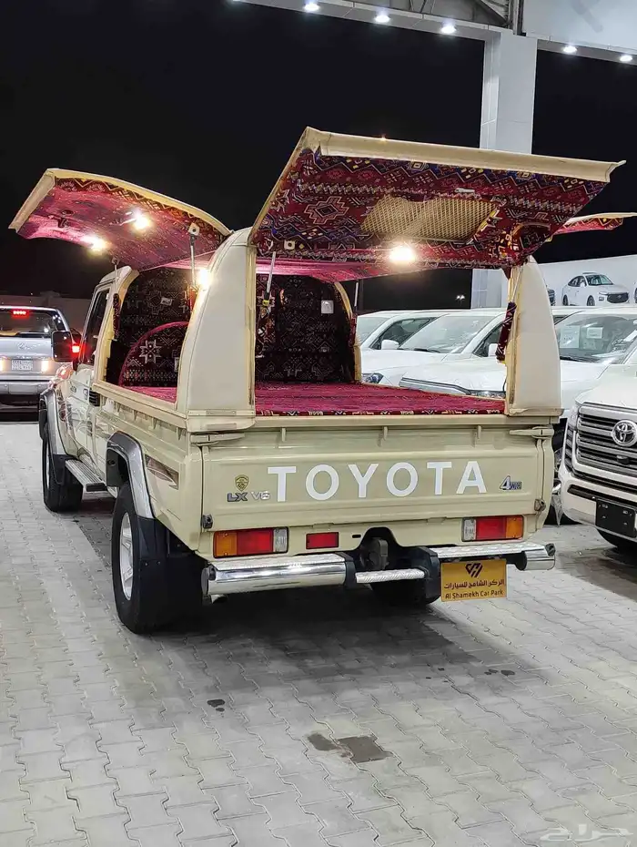 للبيع تويوتا شاص 2022 سعودي رفرف فل كامل شرط بدي ومحركات 4