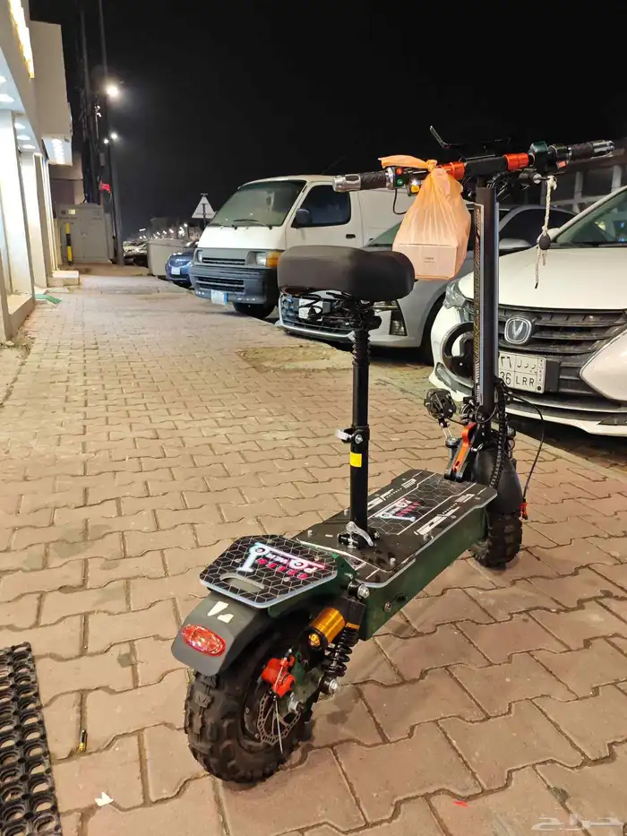 اسكوتر الوحش شبه جديد استخدام ساعتين فقط 5