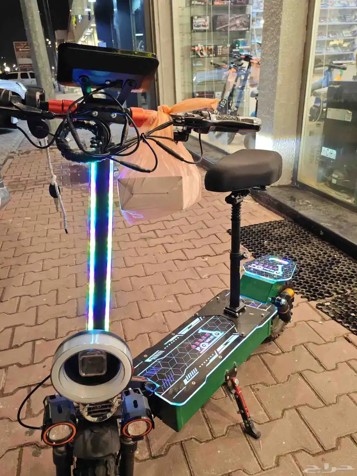 اسكوتر الوحش شبه جديد استخدام ساعتين فقط 11