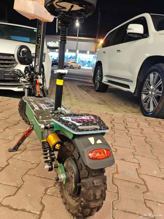 اسكوتر الوحش شبه جديد استخدام ساعتين فقط 3