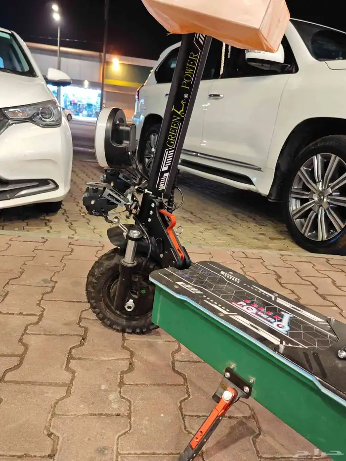 اسكوتر الوحش شبه جديد استخدام ساعتين فقط 1