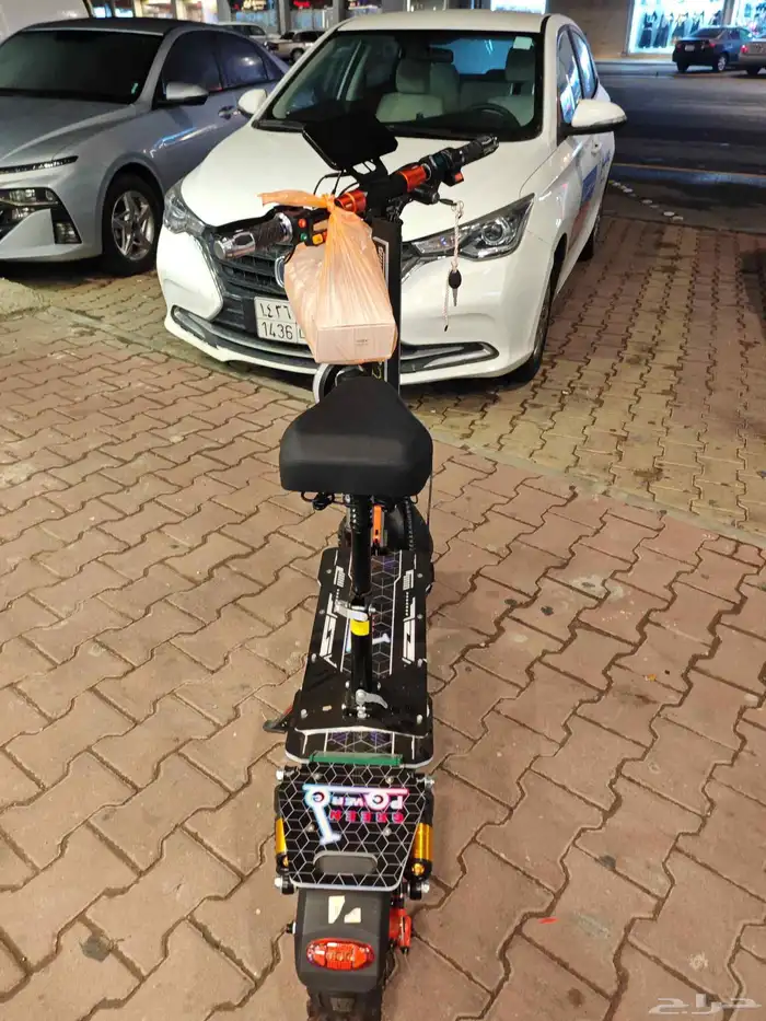 اسكوتر الوحش شبه جديد استخدام ساعتين فقط 4