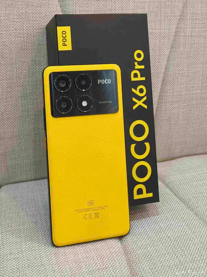 شاومي بوكو اكس 6 برو Xiaomi Poco X6 pro 0