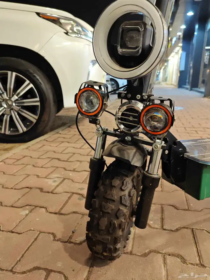 اسكوتر الوحش شبه جديد استخدام ساعتين فقط 2