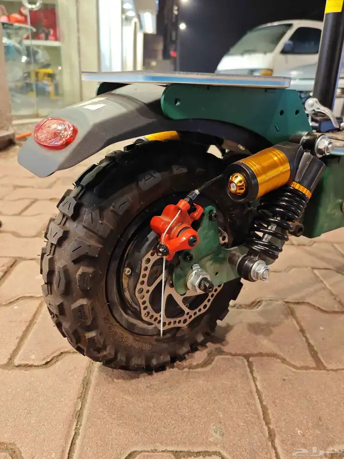 اسكوتر الوحش شبه جديد استخدام ساعتين فقط 6