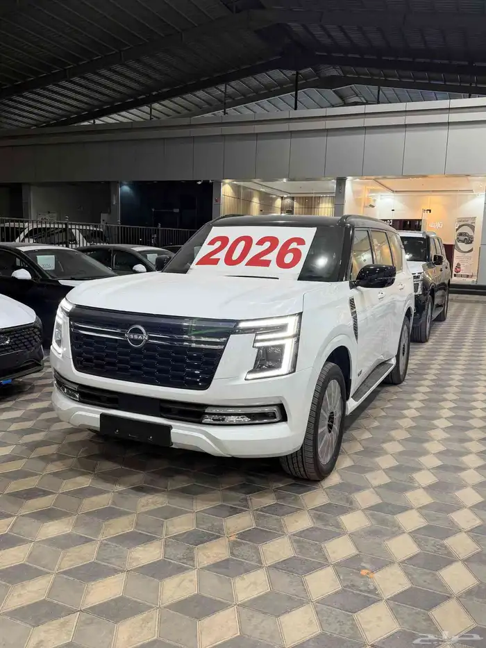 نيسان باترول بلاتينيوم 2026 توين تربو خليجي بطاقه جمركيه 1