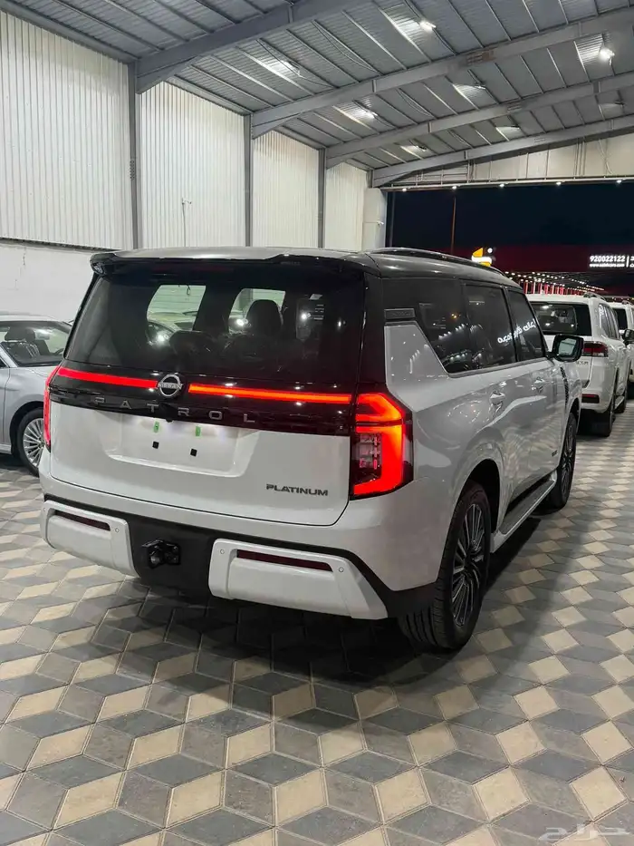 نيسان باترول بلاتينيوم 2026 توين تربو خليجي بطاقه جمركيه 5