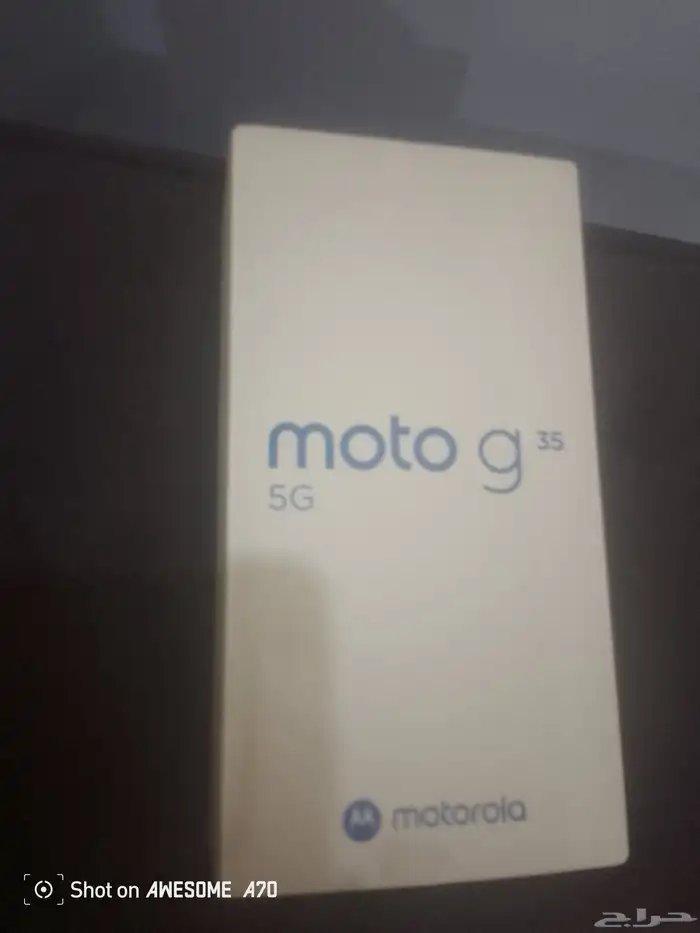 جوالي موترولا 35 جديد 5G مساحتها 128 0