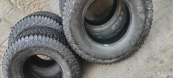 كفرات جودير نص حجري مقاس 315 70 17 2