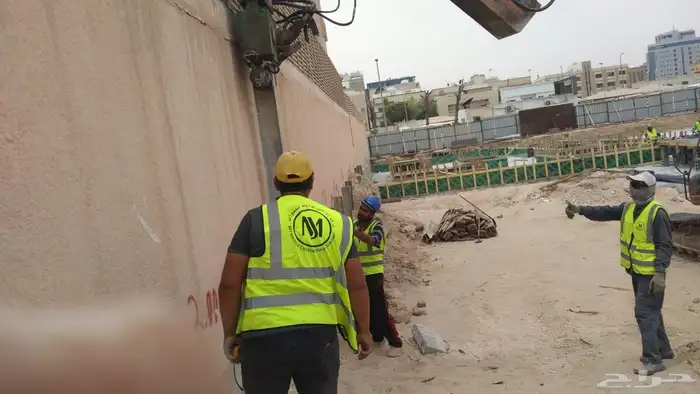 تدعيم جوانب الحفر 1