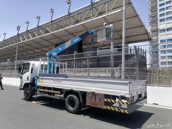 دينا ونش سطة رافعات دينا كرين سلة باسكت للايجار 4