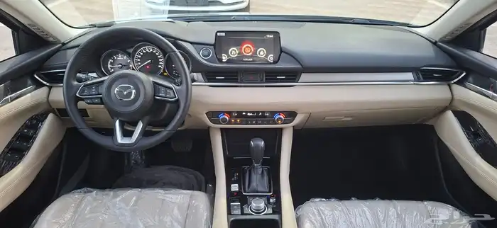 مازدا 6 موديل 2024 نص فل فتحه السعر 108الف شامل الضريبة 20