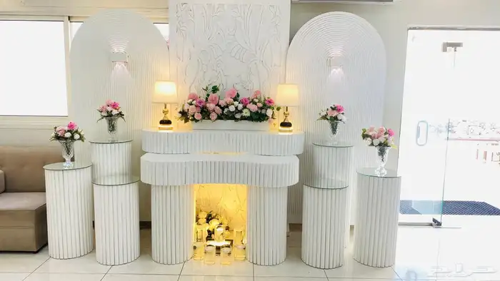 تاجير مداخل استاندات كوشات طاولات ورد تنسيق ورد 2