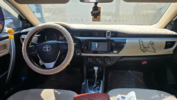 Toyota Corolla 2014   فئة GLI فل كامل 2