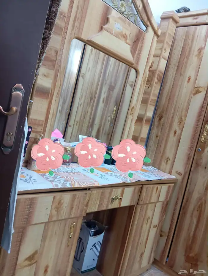 غرفه نوم كامله بدون مرتبه 1