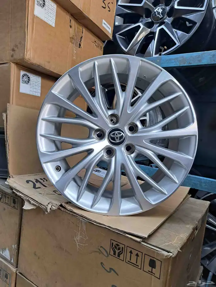 جنوط كامري جراندي موديل 2019 مقاس18 اصليه وكاله شدبلد 1