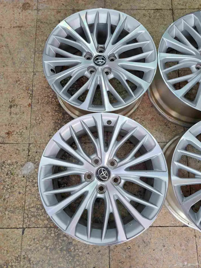 جنوط كامري جراندي موديل 2019 مقاس18 اصليه وكاله شدبلد 4