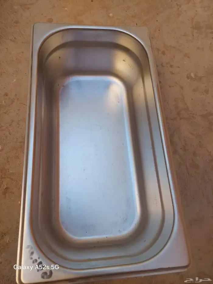 صواني استيل كبيرة وصغيرة 1