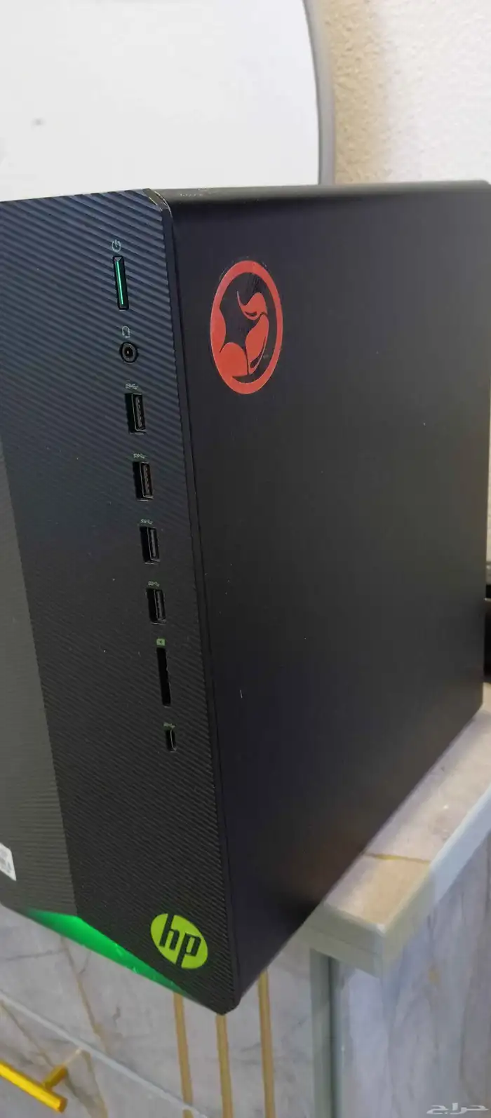 للبيع كمبيوتر مكتبي HP Pavilion Gaming Desktop 1