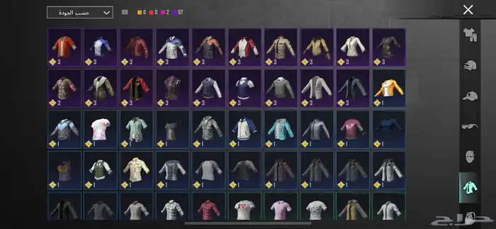 حساب ببجي مستوى 83 للبدل فقط 18