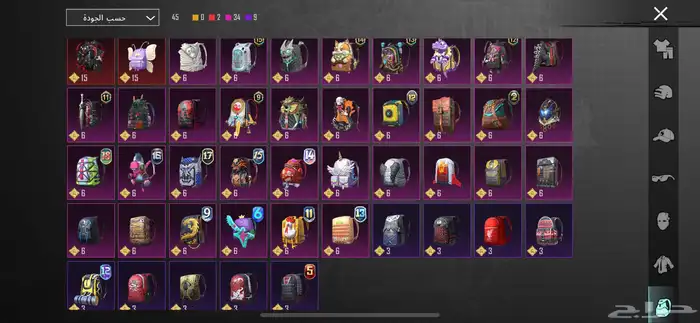 حساب ببجي مستوى 83 للبدل فقط 17