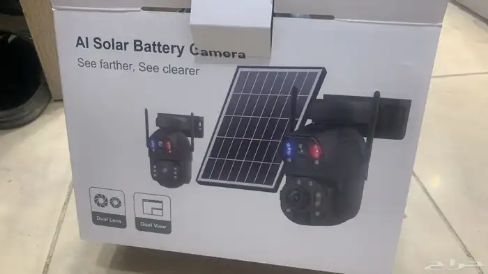 كاميرا طاقة شمسية عدستين تجيب لوحة السيارة من 40 متر زوم 0