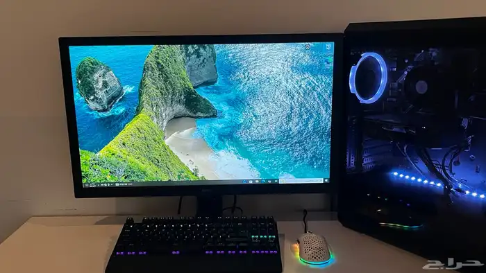 طقم كمبيوتر كامل ونظيف 0