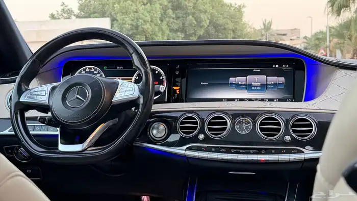 مرسيدس S500 جفالي 2016 بحالة الوكالة 22