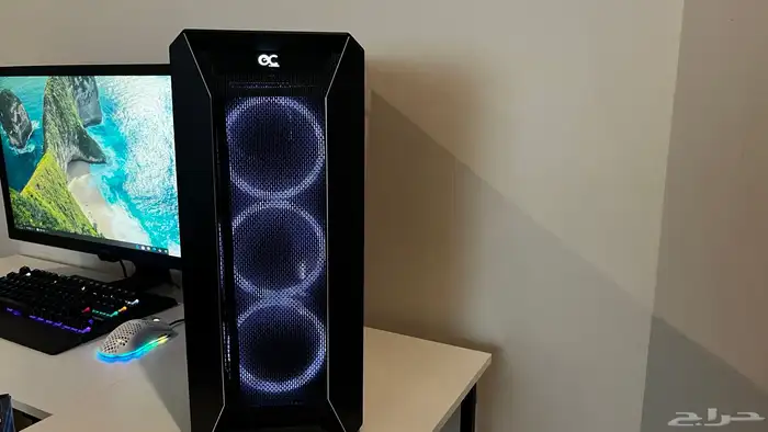 طقم كمبيوتر كامل ونظيف 4