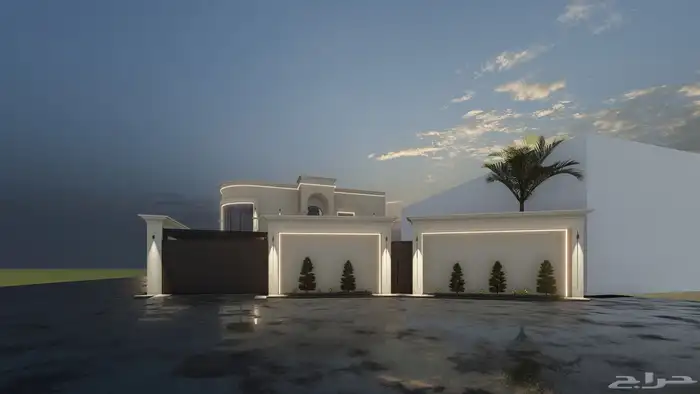 تصميم واجهات نيو كلاسيك 5