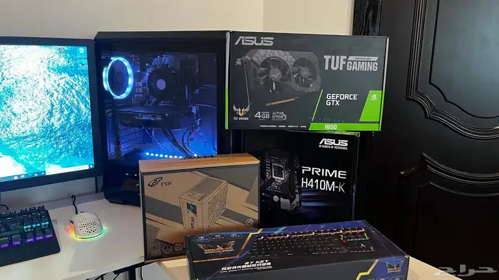 طقم كمبيوتر كامل ونظيف 2