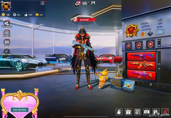 حساب ببجي pubg 0