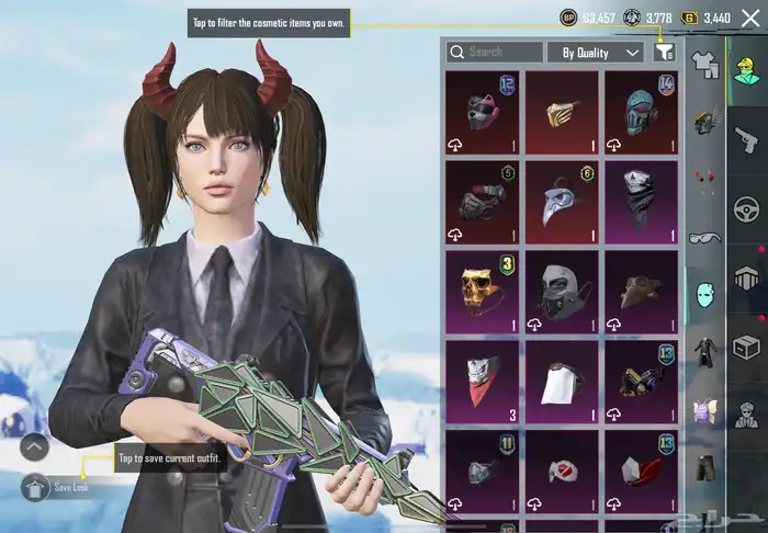 حساب ببجي على السوم 3