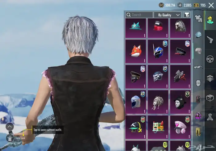 حساب ببجي 17