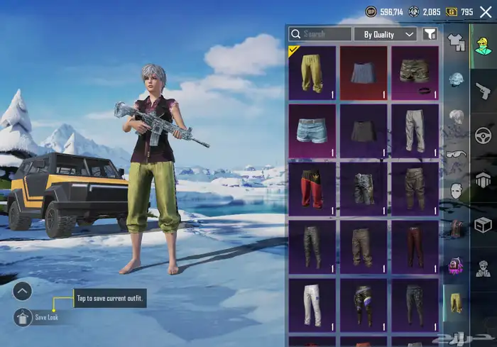 حساب ببجي 22