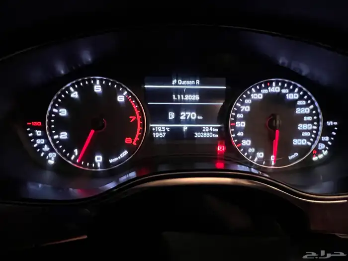 اودي A6 نظيفة موديل 2014 4