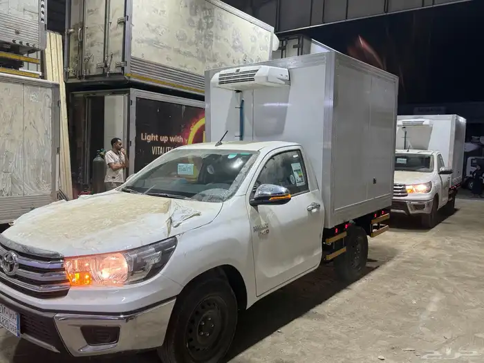 تصنيع ثلاجة ونيت هيلوكس تويوتا تبريد 10